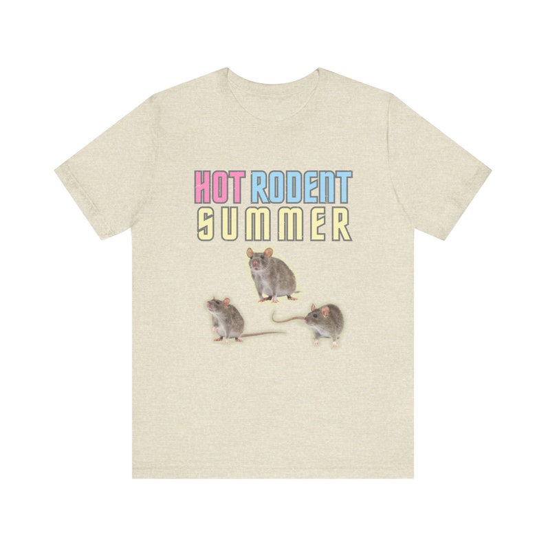 Hot Rodent Summer Tshirt, Rodent, Rat Summer Tee, Hot Rodent Man Shirt