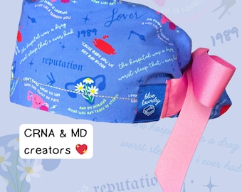 Gynecology Scrub Hat | for OB gynecologists, midwives, labor & delivery nurses, anesthesiologists, CRNAs, nurse anesthetists