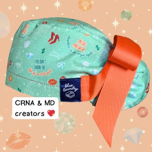 Showgirl Swifty | Life of an OR Girl scrub hat for nurses, surgeons, anesthesia, techs, vets