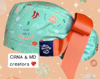 Showgirl Swifty | Life of an OR Girl scrub hat for nurses, surgeons, anesthesia, techs, vets