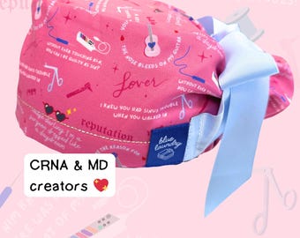 ENT Scrub Hat | gifts for head & neck surgeons, otolaryngologist, ear doctor, rhinologist, anesthesiologist, CRNA, audiology