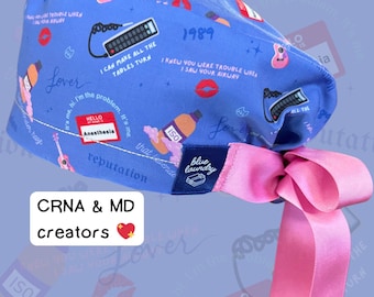 Anesthesia Scrub Hat | for anesthesiologists, CRNAs, nurse anesthetists, anesthesia assistants