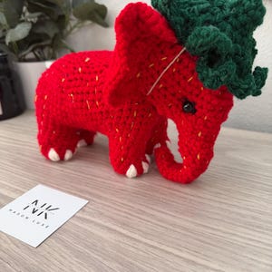 Strawberry elephant brainrot plush - Etsy 日本