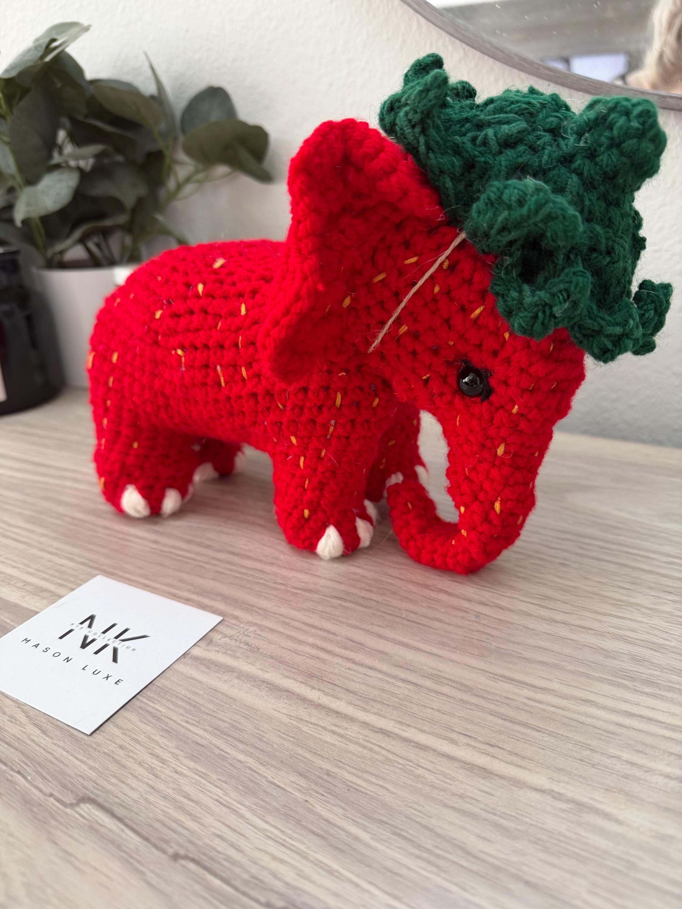 Strawberry Elephant Brainrot Plush - Etsy Israel