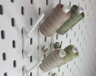 Thread spool holder PROFESSIONAL BASIC for IKEA Skadis spool holder