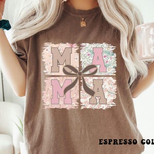 Mama Brush floral Shirt, Wildflower Mama Tee, Mother's Day Gift, New Mom Shirt, Baby Shower Gift, Pregnancy Announcement Shirt