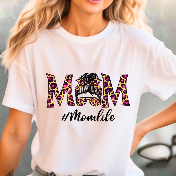 Regalo día de la madre Camiseta Mom Life, regalo para el dia de la  madre, camiseta Mom  life, regalo para mamá, mejor camisa de mamá.