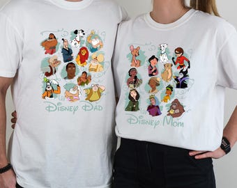 Comfort Color In My Disney Mom and Dad Era,Disney Dad T-Shirt,Disney Mom T-Shirt,In My Disney Dad Era T-Shirt,Disneyland Tee,Mother Day Gift