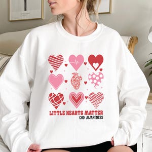 Heart Disease Month Awareness Sweatshirt,Chd Awareness Sweatshirt,Cardiology Sweatshirt,Hearth Diseases Warrior Sweatshirt,Awareness Sweater