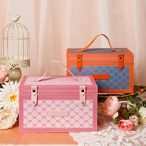 Elegante Geschenkboxen aus Kunstleder