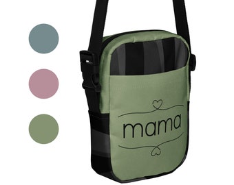 Utility Crossbody Bag - Captured Hearts - Over the Shoulder Bag - Gift for Mom - Functional