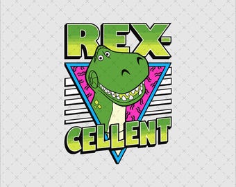 Toy Story Rex Png, Clipart, SVG (Digital Download)