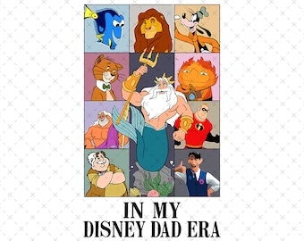In My Dad Era Png, Cartoon Film Väter SVG, digitaler Download, Vatertagsgeschenk Shirt Druck
