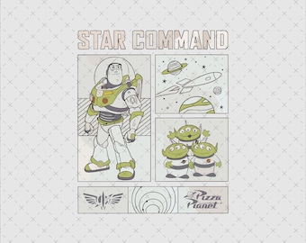 Toy Story Clipart, Buzz, Alien, PNG SVG (Digital Download)