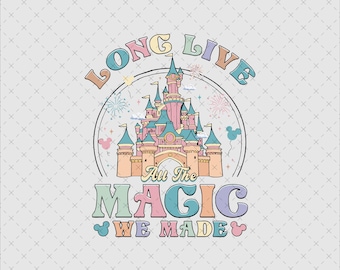 Magical Castle SVG, Family Vacation Shirt Design (PNG, SVG)