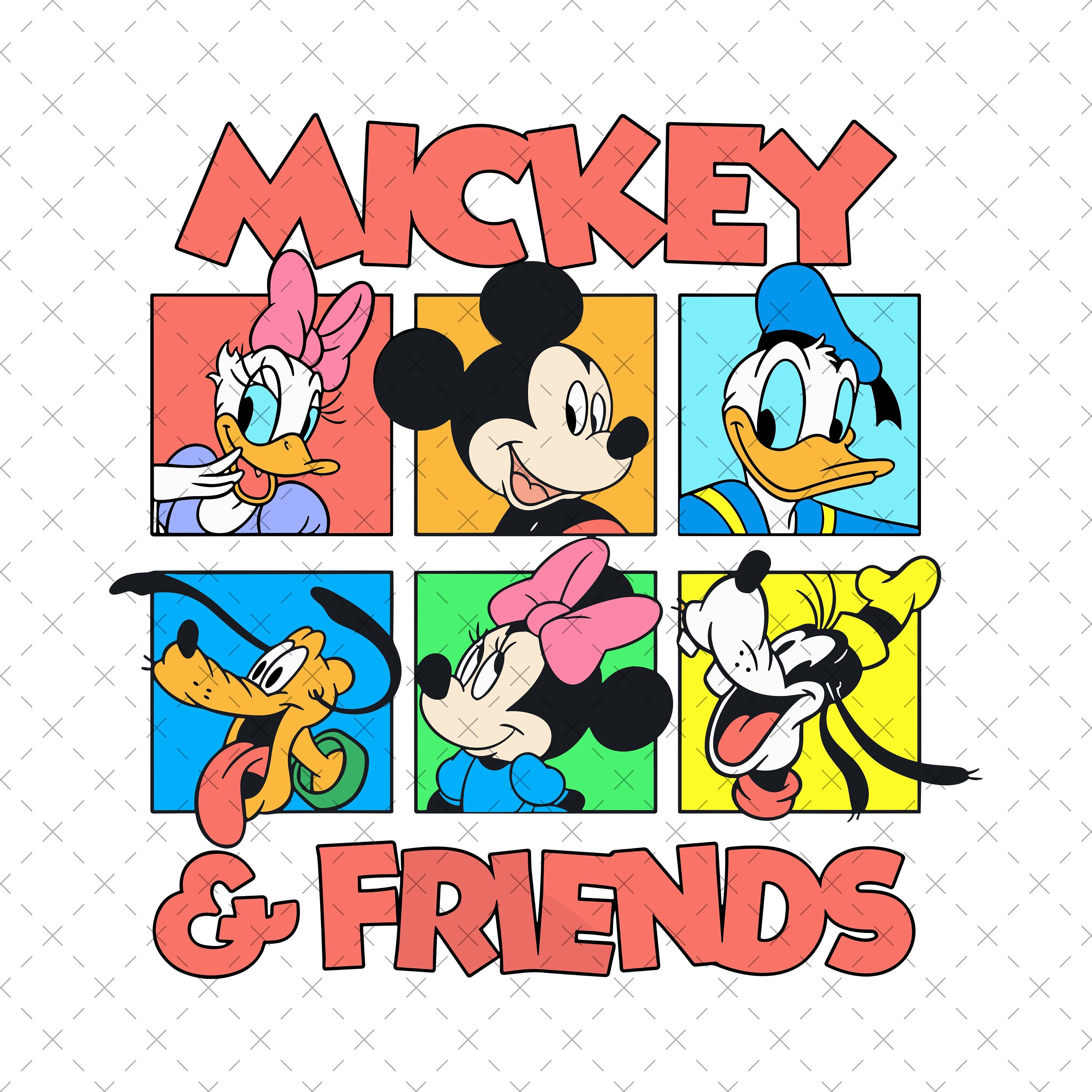 Mickey & Friends SVG, Familienurlaub png, Familienausflug Png, Vacay Mode Png, Magic Kingdom Png, Mickey Png, Mouse Png, Digitale Datei