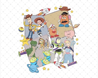 Toy Story Clipart, You've Got A Friend In Me, PNG SVG (Digital Download)