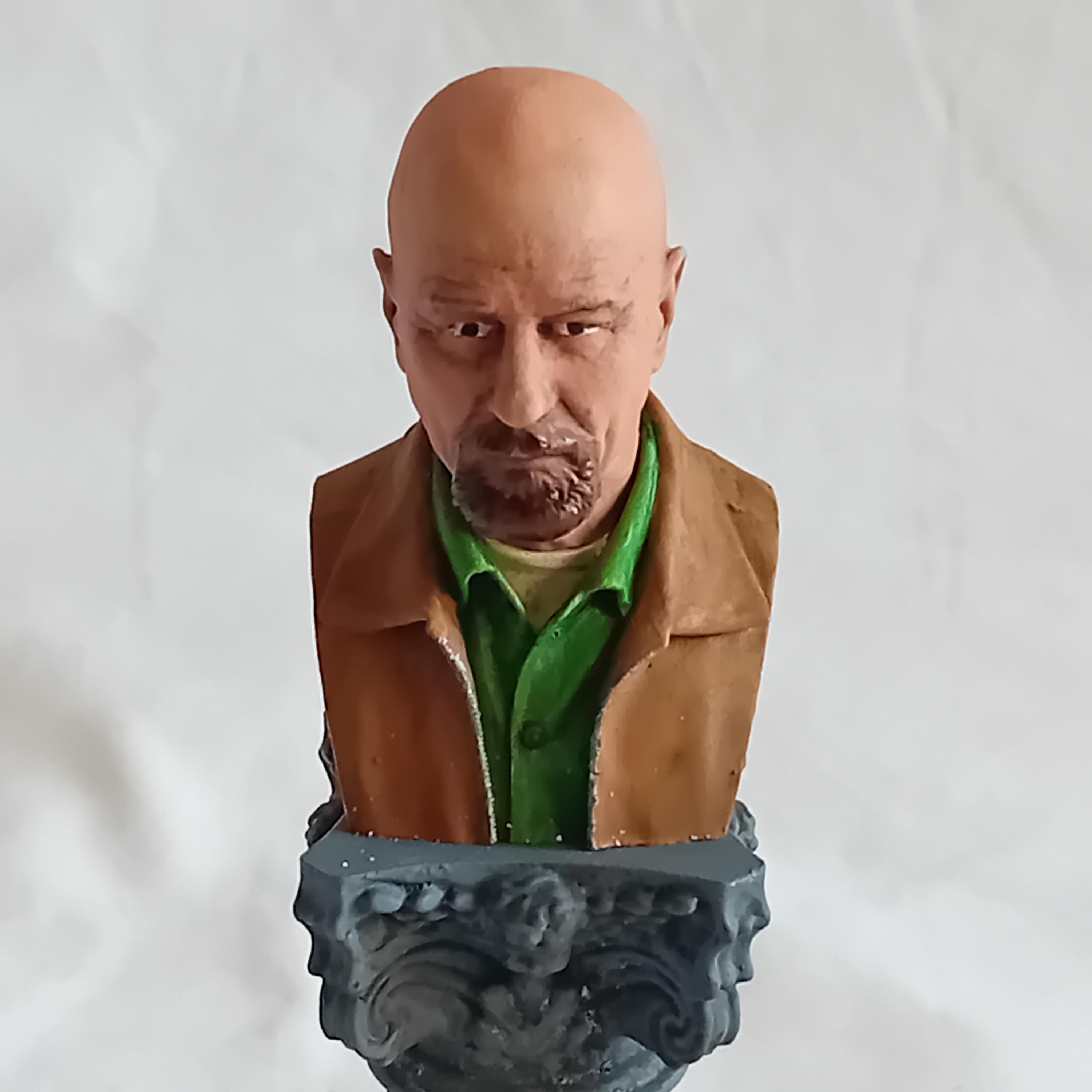 Mr White Braking Bad Heisenberg Bust Model Kit Figure Miniature Statue