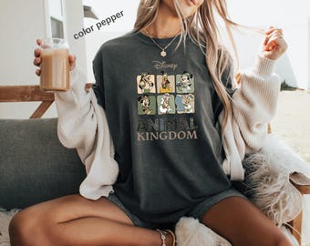 Comfort Colors® Disney Animal Kingdom Shirts, Safari Mode Disney Shirt, Family Vacation Shirts, Mickey and Friends Animal Kingdom shirt d024