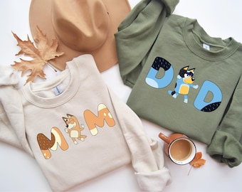 Blue Rad Family Shirt, blue dog Rad Mom Shirt, Blue dog Rad Dad Shirt, blue dog Birthday Shirt, Blue dog lover shirt 532