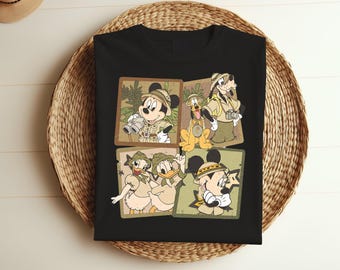 Disney's Animal Kingdom Shirts, Matching Disney Shirt, Safari Mode  Shirt, Family Vacation Shirt, Mickey and Friends Animal Kingdom d042