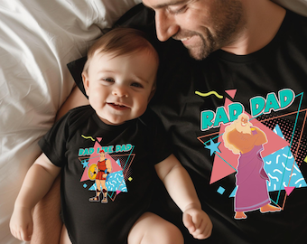 Hercules And Zeus Shirt, Dad And Son Shirt, Hercules Rad Like Dad Tee, Zeus Rad Dad Tee, Disneyworld Father's Day Sweatshirt, Bodysuit, d001