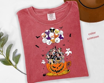 Comfort Colors® Retro Disney Princess Halloween Shirt, Disney World Princess Halloween Shirt, Princess Halloween Shirt, Disney Halloween s67