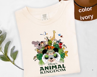 Comfort Colors® Disney Animal Kingdom Shirts, Safari Mode Disney Shirt, Family Vacation Shirts, Mickey and Friends Animal Kingdom shirt d040
