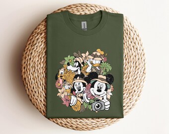 Disney's Animal Kingdom Shirts, Matching Disney Shirt, Safari Mode  Shirt, Family Vacation Shirt, Mickey and Friends Animal Kingdom d035