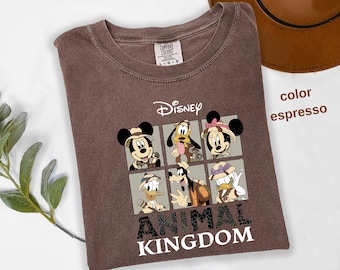Comfort Colors® Disney Animal Kingdom Shirts, Safari Mode Disney Shirt, Family Vacation Shirts, Mickey and Friends Animal Kingdom shirt d056