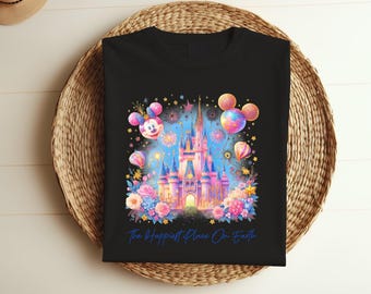 Disneyland Shirt, The Happiest Place On Earth, Disney Family Shirt, Disneyland Trip Shirt, Disney Gift Tee 690