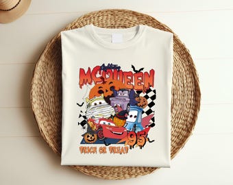 Retro Radiator Springs Cars Movie Halloween Shirt, Lightning McQueen Halloween Shirt, Disney Halloween Trip, Halloween Party, Halloween, a68
