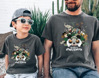 Comfort Colors® Disney Animal Kingdom Shirts, Safari Mode Disney Shirt, Family Vacation Shirts, Mickey and Friends Animal Kingdom shirt d028