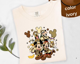Comfort Colors® Disney Animal Kingdom Shirts, Safari Mode Disney Shirt, Family Vacation Shirts, Mickey and Friends Animal Kingdom shirt d029