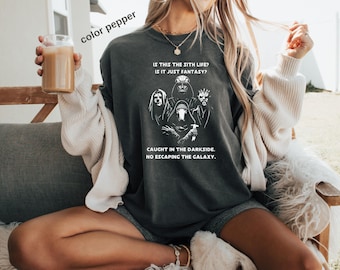 Comfort Colors® Is This The Sith Life Shirt, Star Wars Shirt, Darth Vader Shirt, Gift For Star Wars Lover, Star Wars Shirt for Dad,  672