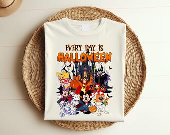 Every Day is Halloween Shirt, Mickey's Not So Scary Party Shirt, Mickey Halloween Shirt, Disney Halloween Shirt, Halloween 2025 Shirt, a70