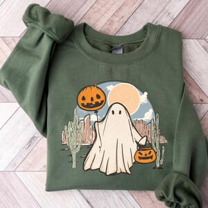 Halloween Ghost Shirt, Cute Ghost Shirt, Women Halloween Shirt, Cute Fall Shirt, Spooky Season Shirt, Gift For Halloween, Spooky Season,t143