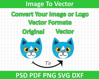 Custom SVG / PNG | Custom SVG files for Cricut | Cameo silhouette cut file | Convert To svg | Image To VectorConversion, Png to Svg, Pdf