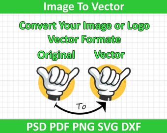 Custom SVG / PNG | Custom SVG files for Cricut | Cameo silhouette cut file | Convert To svg | Image To VectorConversion, Png to Svg, Pdf