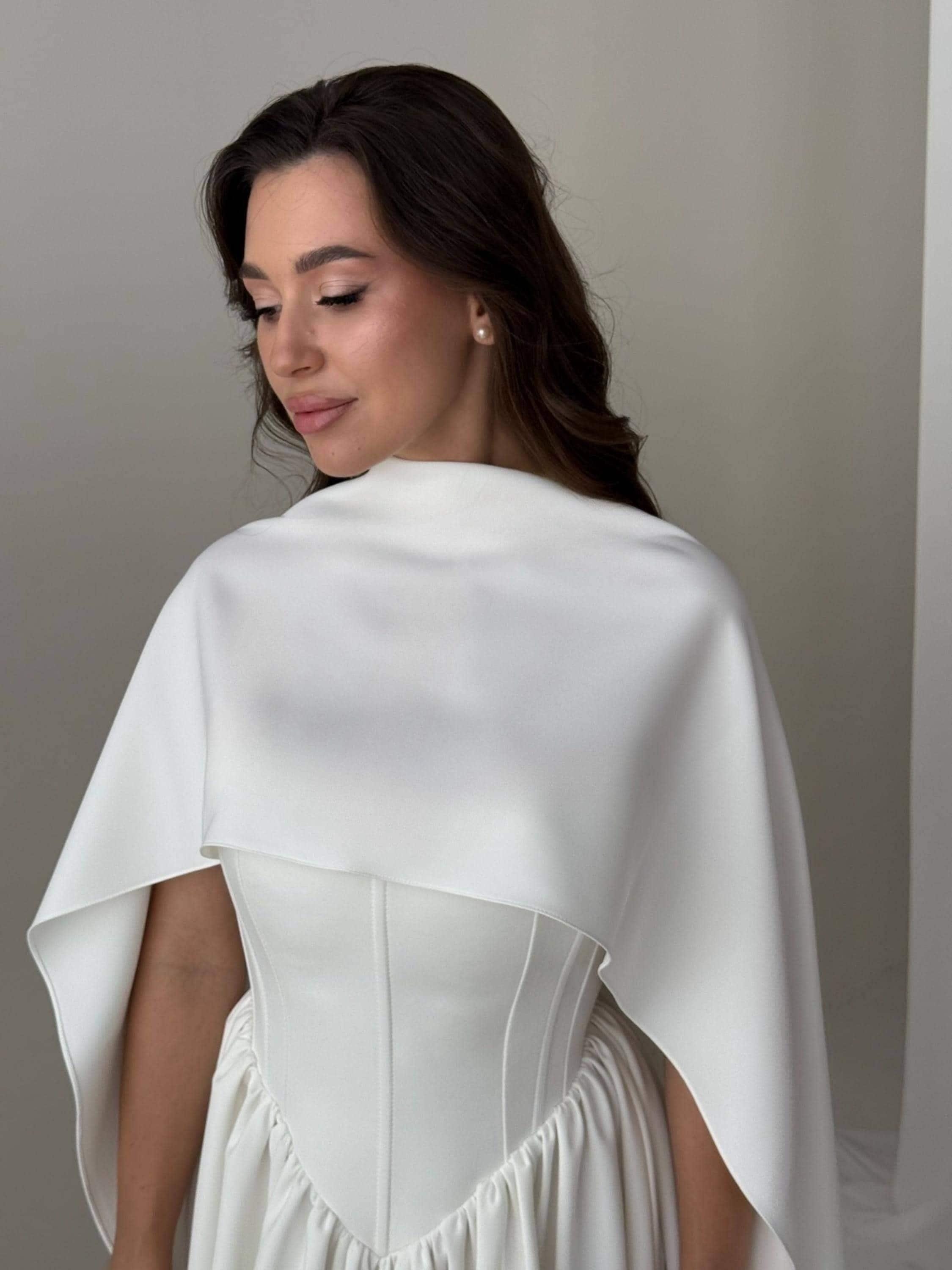 Modest Cape Dress - Etsy