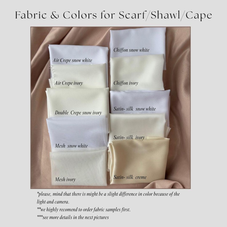 a collection of fabric swatches in various colors and textures, including white, beige, and cream, arranged in a visually appealing manner.