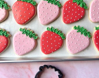 Strawberry Cookie cutter