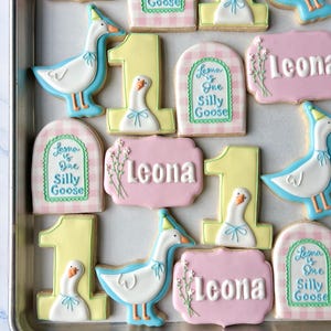 Silly Goose cookie cutter