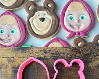 Masha and the Bear Cookie Cutters