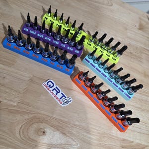 Magnetic Socket Organizers for ICON Hex Sockets N55