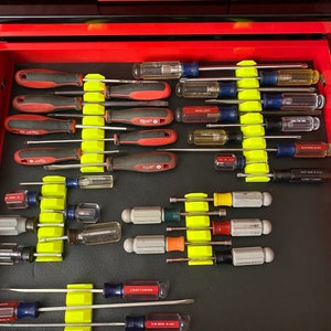 Magnetic Screwdriver Organizers Rails N55