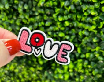 Parche bordado LOVE