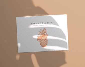 Pineapple Infertility Support Card: TTC Greeting Card (Digital Download)