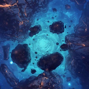 Cartes de bataille de l'espace, cartes du D&D, cartes de science-fiction, Warhammer, cartes quadrillées, Roll20, Starfinder, tuile du mdn, carte numérique, cartes pour miniatures