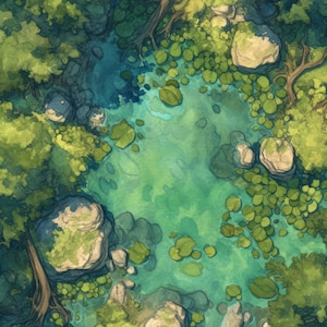 Träskkartor, DnD-kartor, Kärr, Hed, D&D, Ruin, Feywild, Rutnätskartor, Roll20, Dungeon Master, dnd-kakel, digital karta, kartor för miniatyr